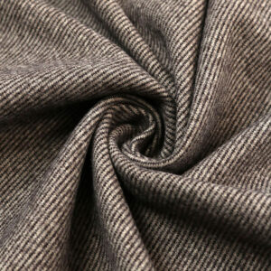 Soft Breathable Brown Twill Cloth Heavy Melton Knitting Fabric For Winter Coat and Autuwn Jacket NWKD-8585